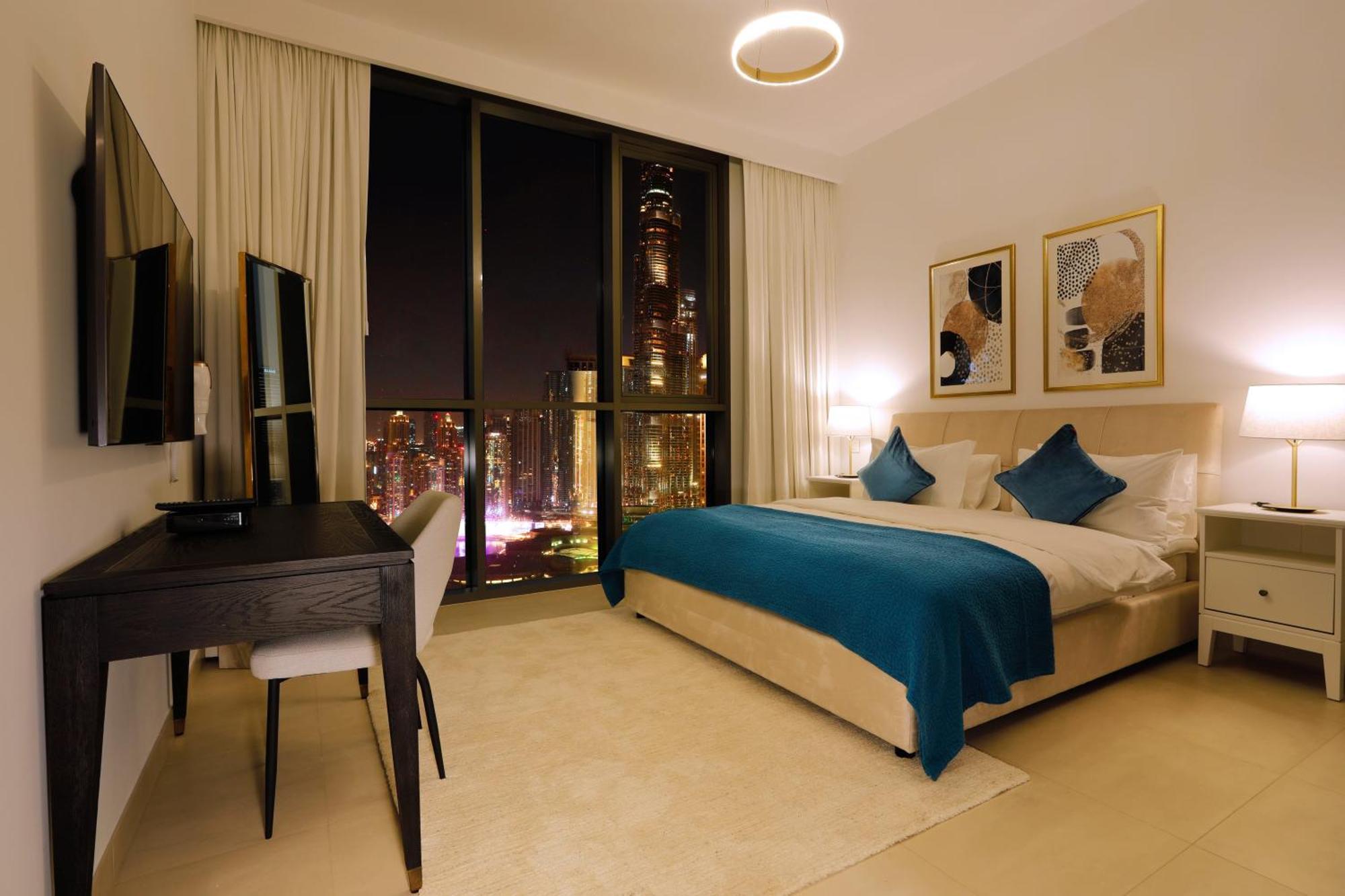 Elegant Apartment With Direct Access To Dubai Mall Dış mekan fotoğraf